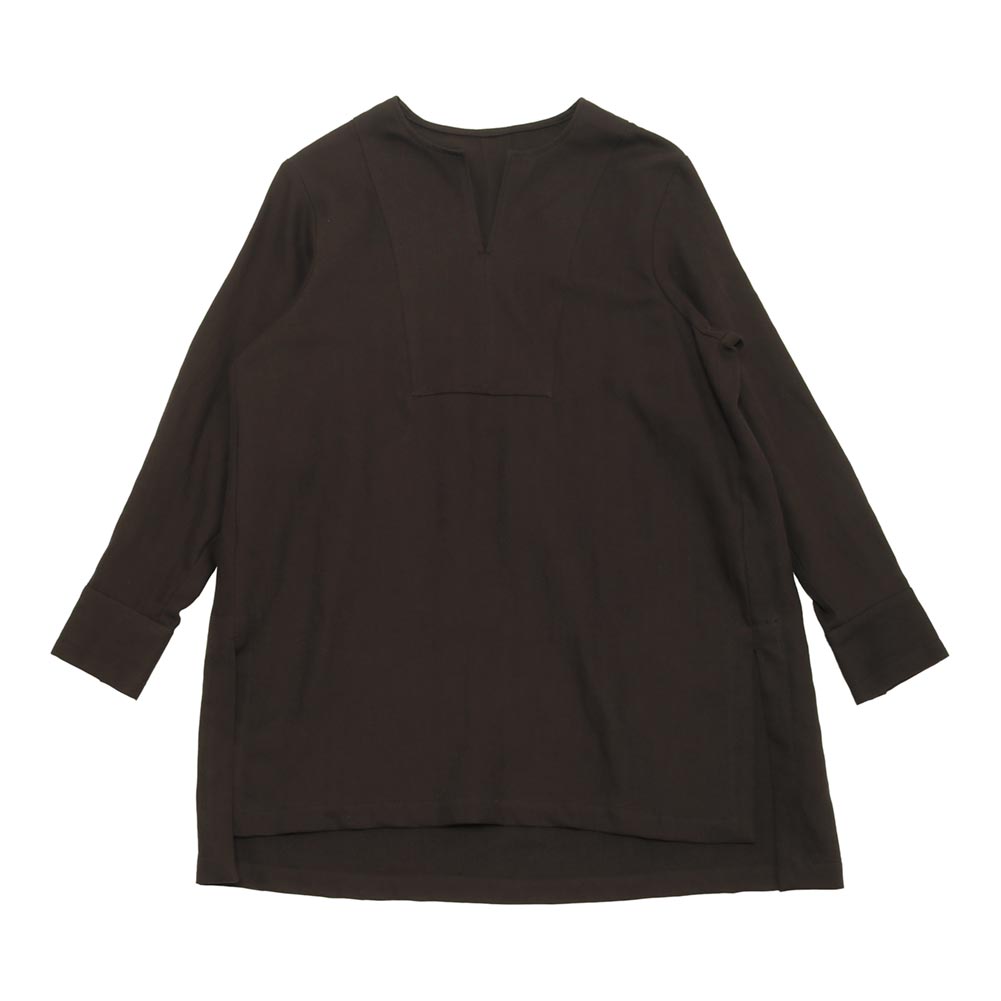 30％OFF）U PHORICA ユーフォリカ 和紙混C/Cuツイル プルオーバー