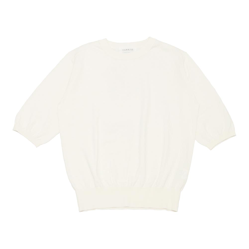 （OUTLET）Harriss ハリス ハーフスリーブニットプルオーバー FN251-20420 Harriss （OUTLET）Harriss ハリス ハーフスリーブニットプル