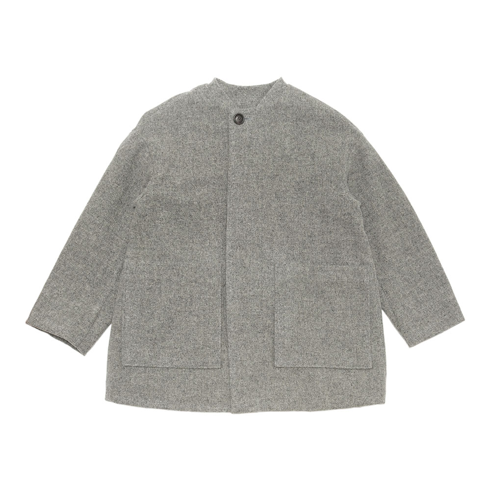 prit プリット ネルカラー比翼ショートコート P60605 prit（プリット） （20％OFF）prit ネルカラー比翼ショートコート