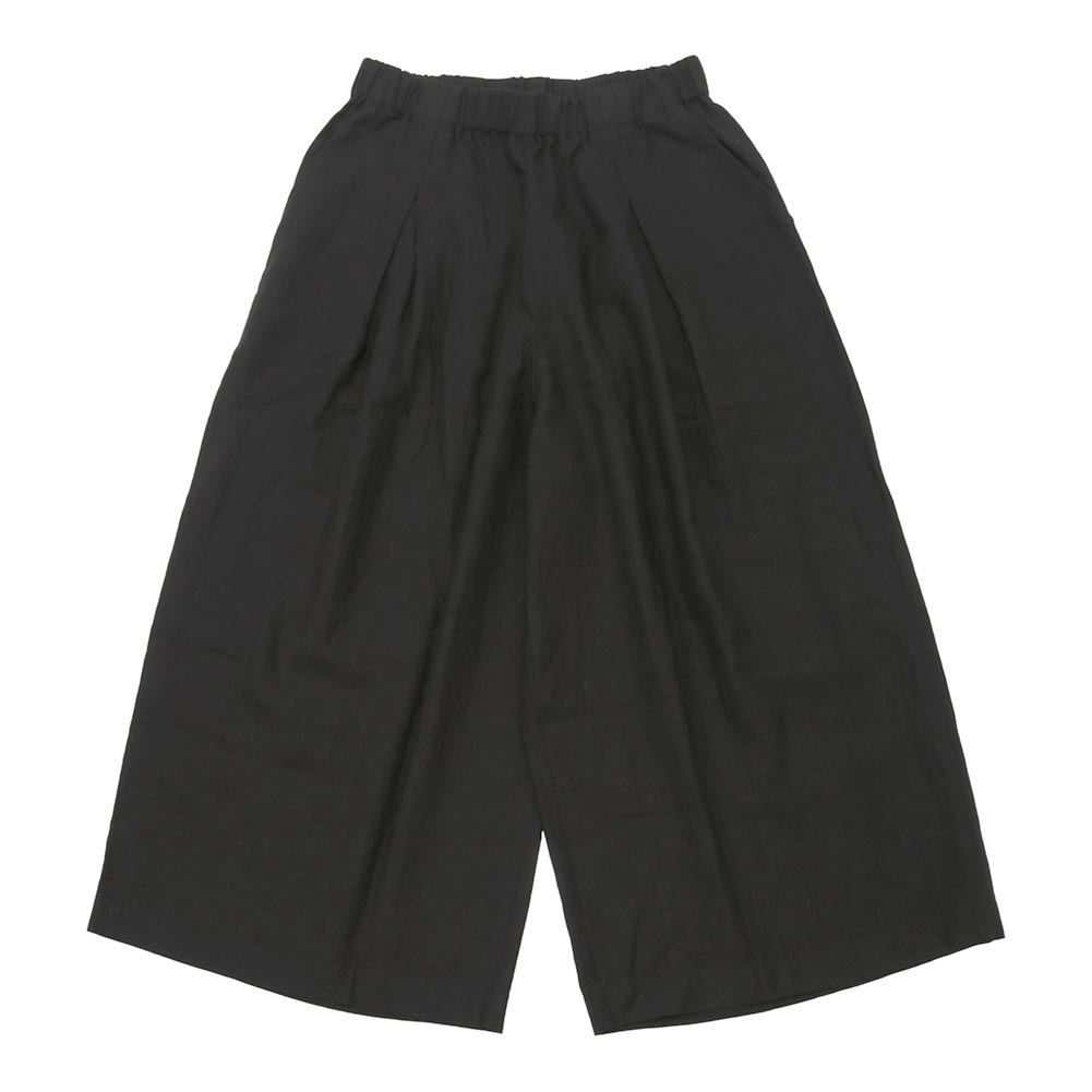 evam eva（エヴァムエヴァ） water linen culotte pants E253T018