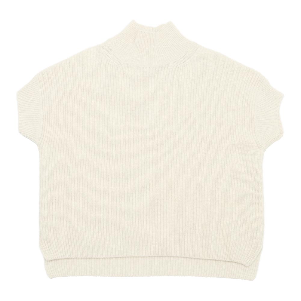 evam eva（エヴァムエヴァ） wool fox aze vest E253K199 : MIDLAND