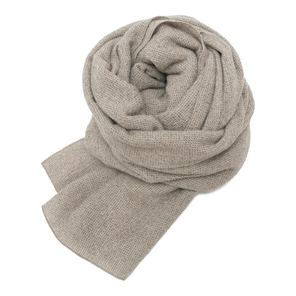 evam eva エヴァムエヴァ ウール ストール 程よい編み地 アレンジ自在 evam eva｜wool stole｜すべての商品