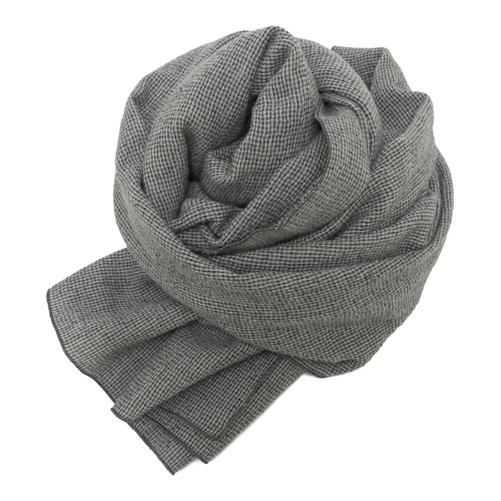 evam eva（エヴァムエヴァ） wool stole E253G226 : MIDLAND SHIP