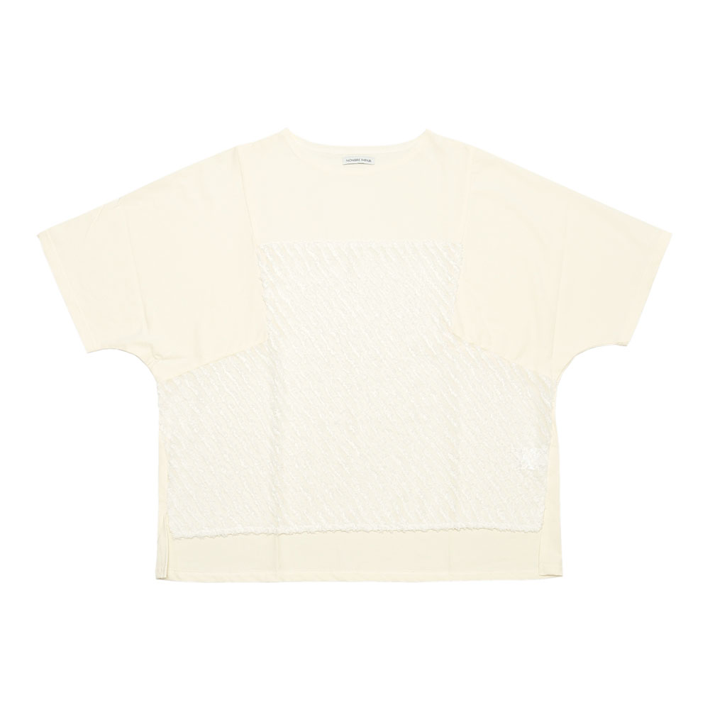 NOMBRE IMPAIR カットJQコンビ　切替ドルマンP/O ホワイト カットJQコンビ 切替ドルマンP/O | NOMBRE IMPAIR