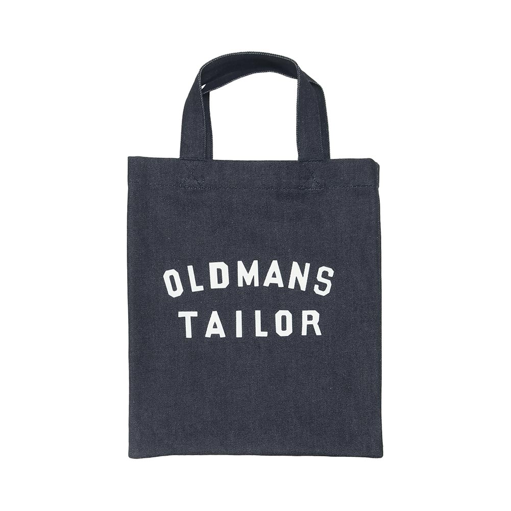 OLDMANS TAILOR オールドマンズ テーラー OMT PRINT DENIM MINI TOTE