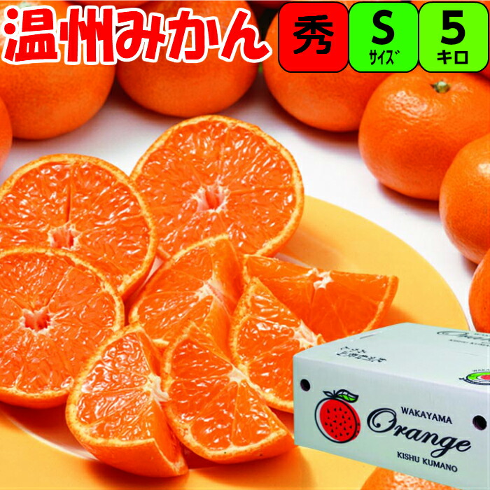 和歌山【秀品】越冬葉付き完熟みかん Sサイズ 5kg 特別栽培 甘さ