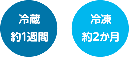 生きくらげの保存は冷蔵約1週間・冷凍約2ヶ月で