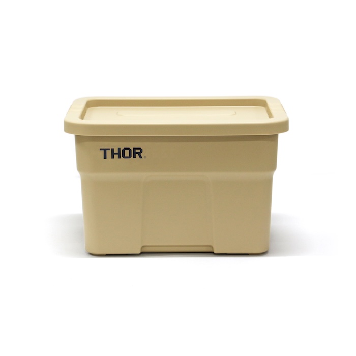 THOR（ソー） コンテナ 収納ボックス 22L 蓋付き 5色 ラージトート