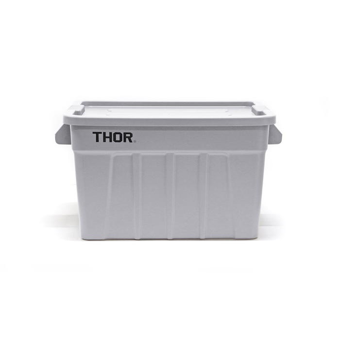 THOR（ソー） コンテナ 収納ボックス 75L 蓋付き 5色 ラージトート