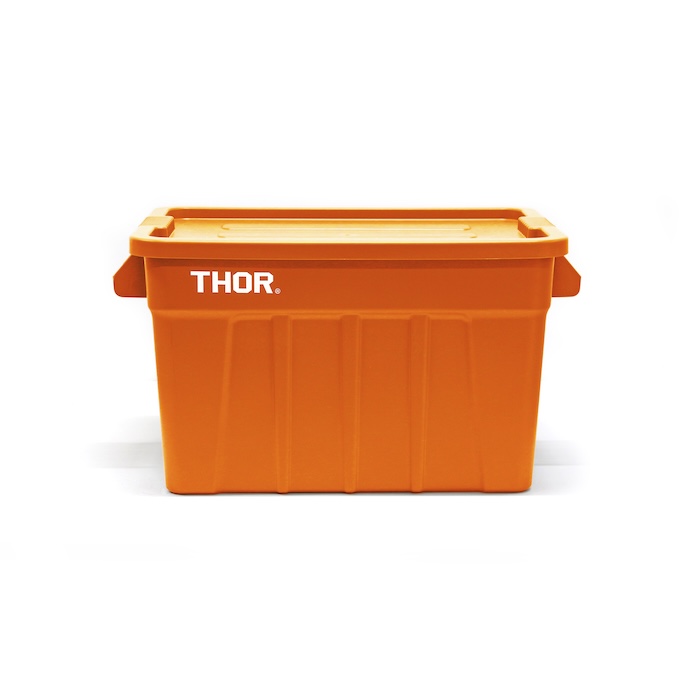 THOR（ソー） コンテナ 収納ボックス 75L 蓋付き 5色 ラージトート