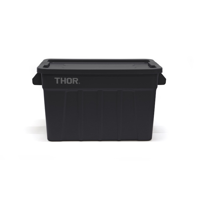 THOR（ソー） コンテナ 収納ボックス 75L 蓋付き 5色 ラージトート