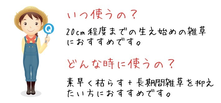 ネコソギメガロングFLはいつどんな時に使うの？
