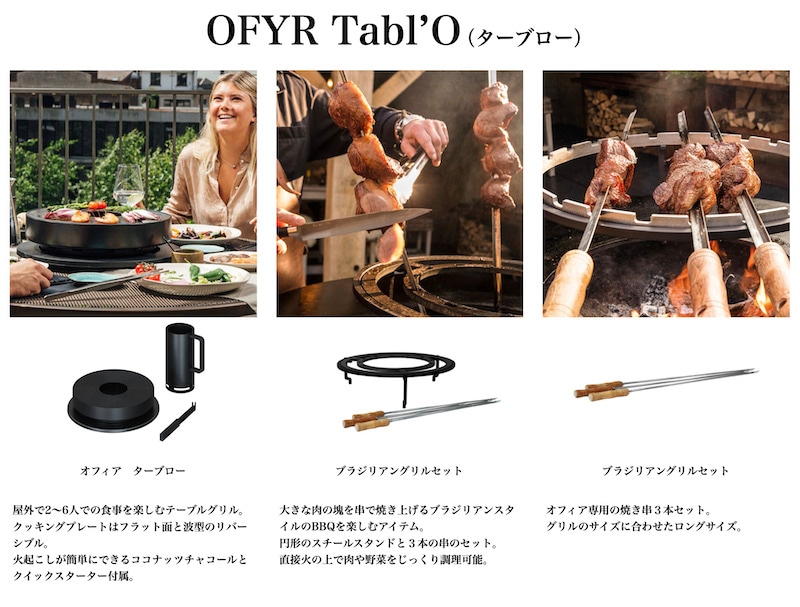 オフィア（OFYR）のターブローシリーズの紹介