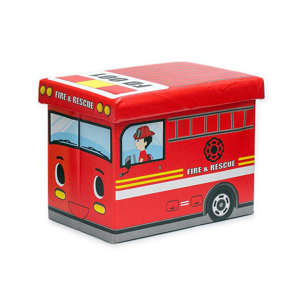 ビンテージ LIPSKI スクールバス 収納箱 おもちゃ箱 旧車 レトロ 当時物 yume-bazar_i0275