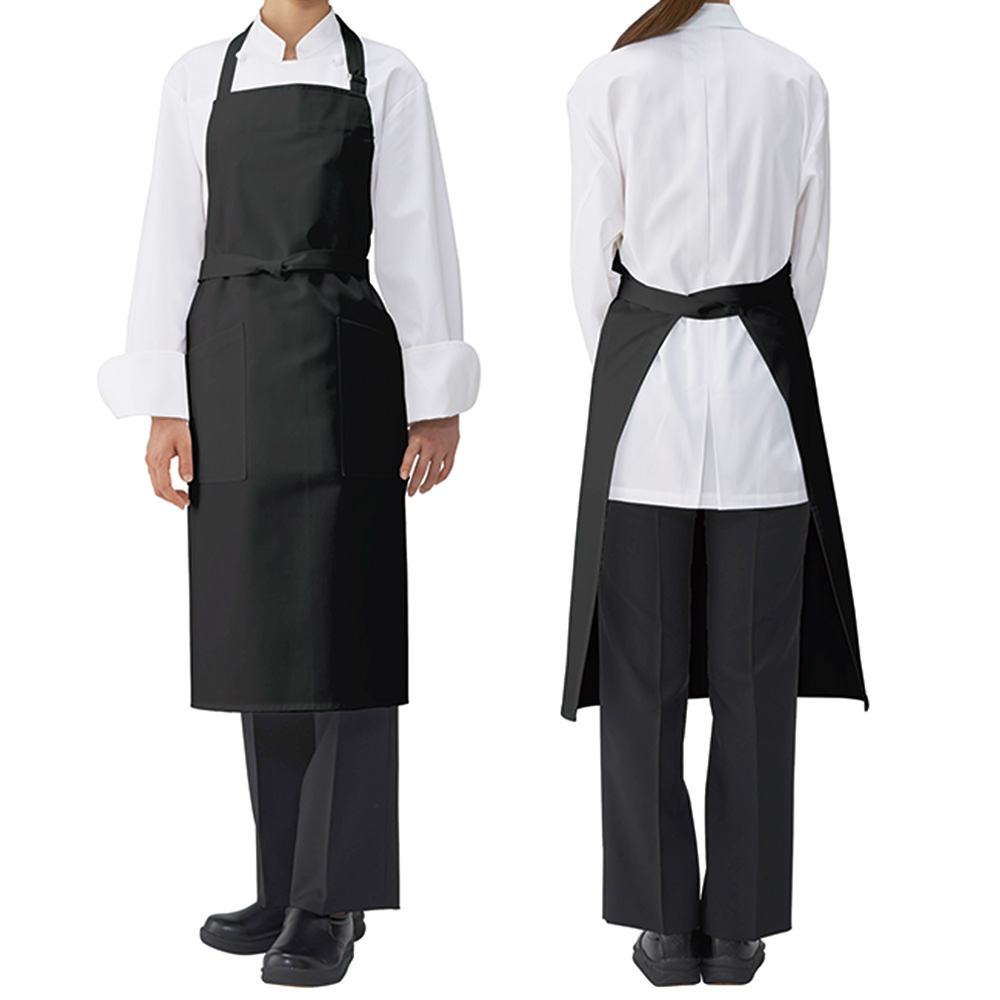 KOEI エプロン 日本製 胸当てエプロン 首掛け 熱に強い 制服