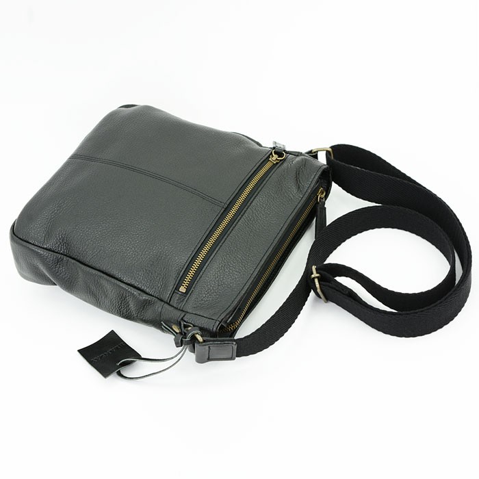 BLANZAY ショルダーバッグ 本革 牛革 型押し 日本製 豊岡 国産 豊岡製