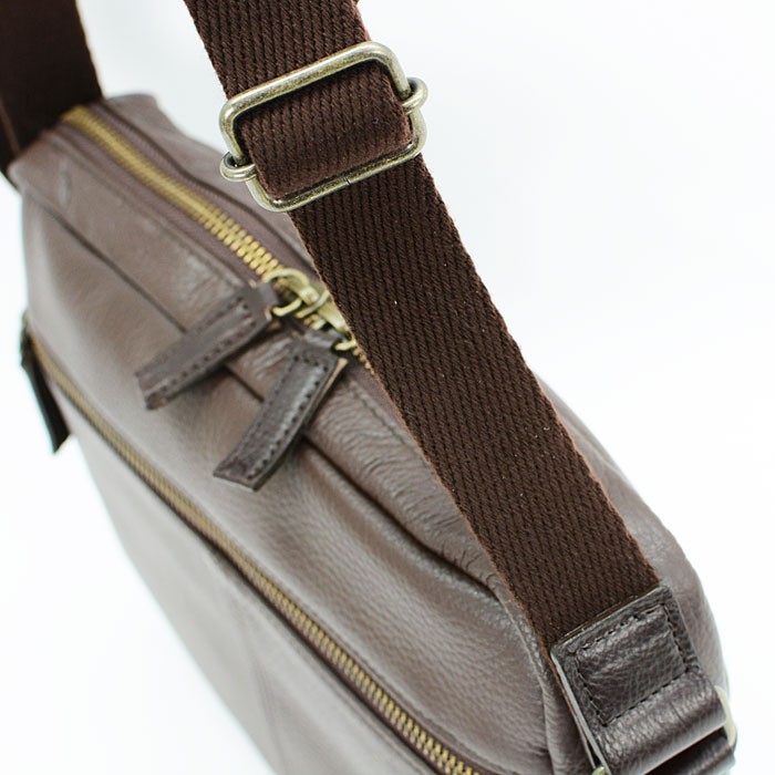 BLANZAY ショルダーバッグ 本革 牛革 型押し 日本製 豊岡 国産 豊岡製