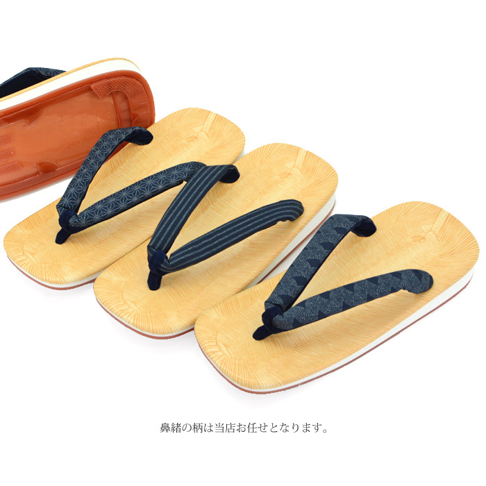 即出荷可  メンズ　雪駄　Lサイズ　本錦蛇鼻緒　牛革底　日本製 うみちゃん様専用‼️ サンダル