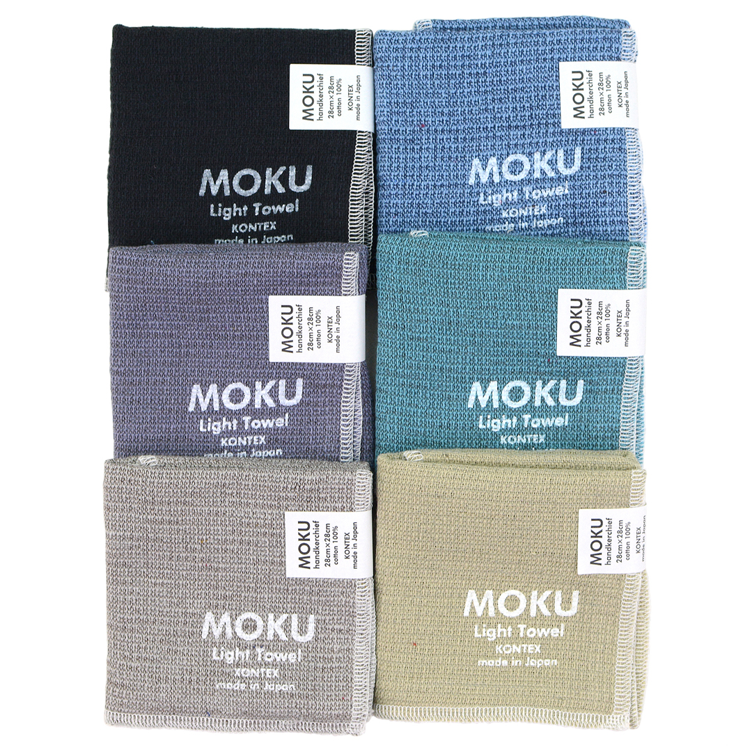 MOKU タオル ハンカチ Sサイズ 6枚セット 今治産 今治製 速乾 ハンカチ