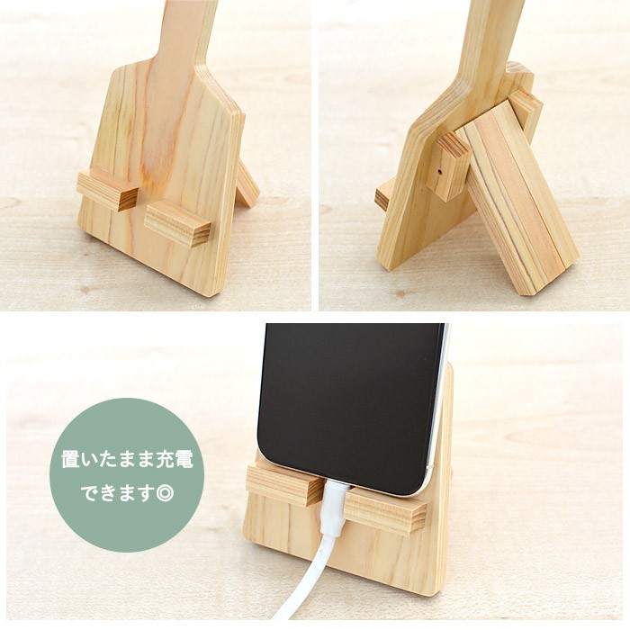 よさこい鳴子 スマホスタンド おけるき 木製 日本製 よさこい 写真立て