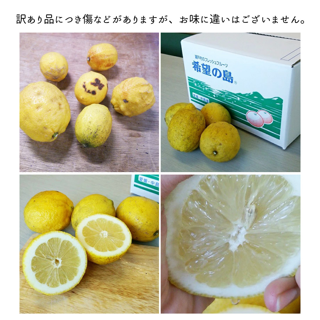 産地直送 瀬戸内レモン 2kg 訳あり 残留農薬ゼロ 瀬戸内海 離島 檸檬