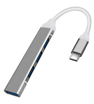 USBハブ 3.0 4ポート Type-C タイプc 増設 デスクワーク hub 軽量 コンパクト 電源不要｜midumadou｜04