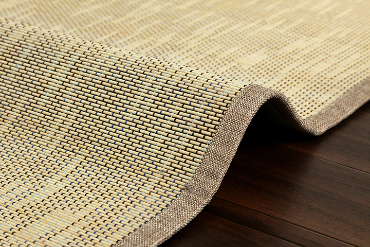 イケヒコ ラグ 約180×240cm バンブー 竹 カーペット CXルクス 敷物 夏