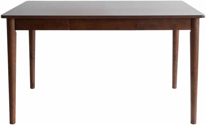 ダイニングテーブル 引き出し付き 幅120cm Patico パティコ 天然木 コンパクトデザイン ホワイト ナチュラル ブラウン DNT-S1275 かわいい｜mifuji｜04