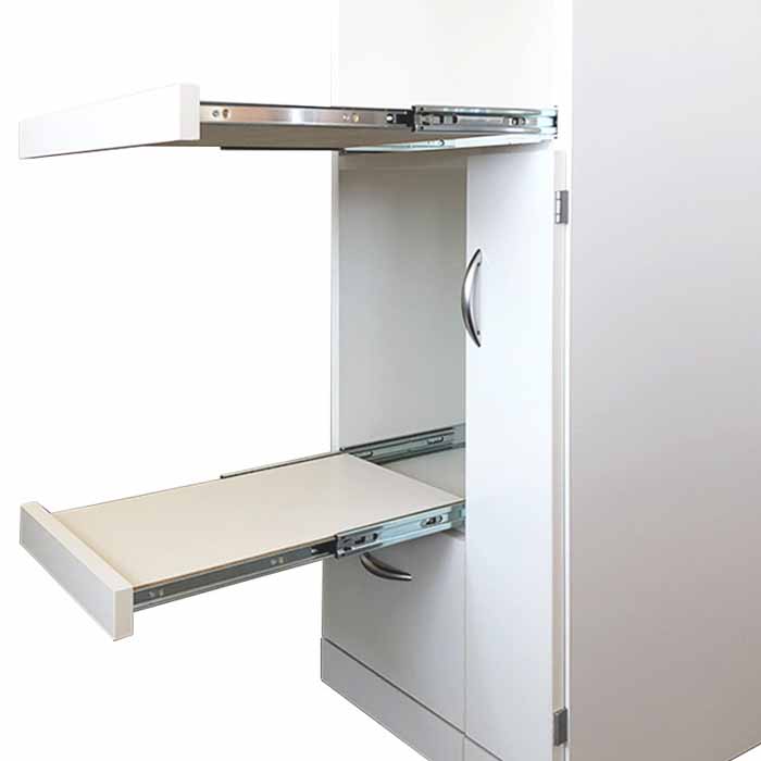 Kitchen Cabinet 米びつ  米櫃  HIZER  電子レンジ　炊飯　台 棚 dショッピング |レンジラック キャビー 幅56.5cm 米収納12kg （ 日本製