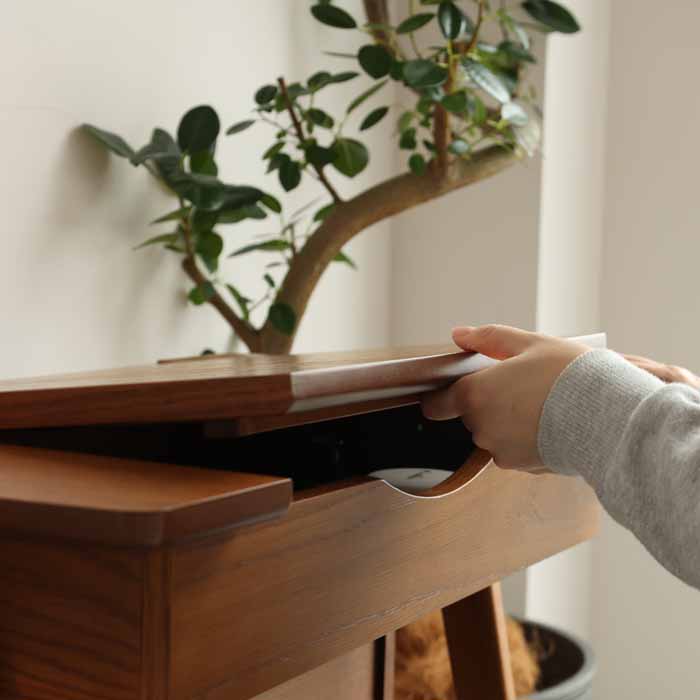 木製シンプルモダンドレッサー 2WAYドレッサー ドレッサー デスク スツール付き M-3647 ビンテージ