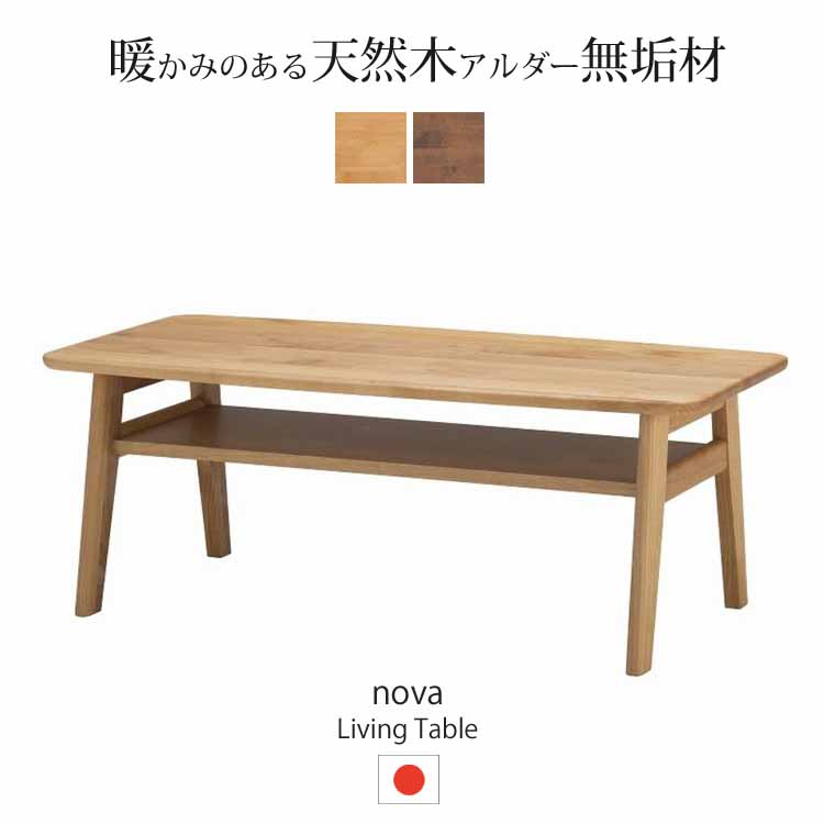 堀田木工所 リビングテーブル センターテーブル 幅105cm ノーヴァ2