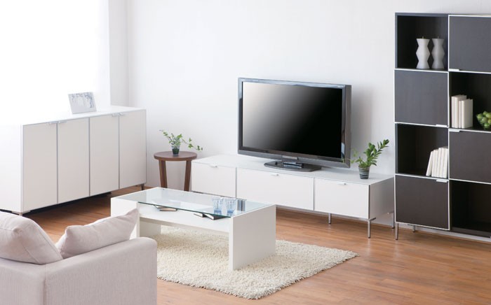 piatto ピアット ローキャビネット N150 W150cm 3色（タモダーク