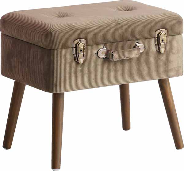 スツール トランク型 収納式 Pick Stool ST-3263 四角形 ボックス