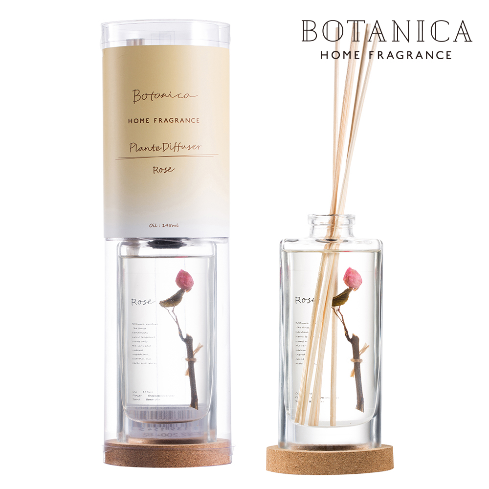 BOTANICA ボタニカ プラント ディフューザー スティック ガラスボトル  ラベンダー 145ml ハーバリウム 植物標本 OND-040｜mightypro｜04