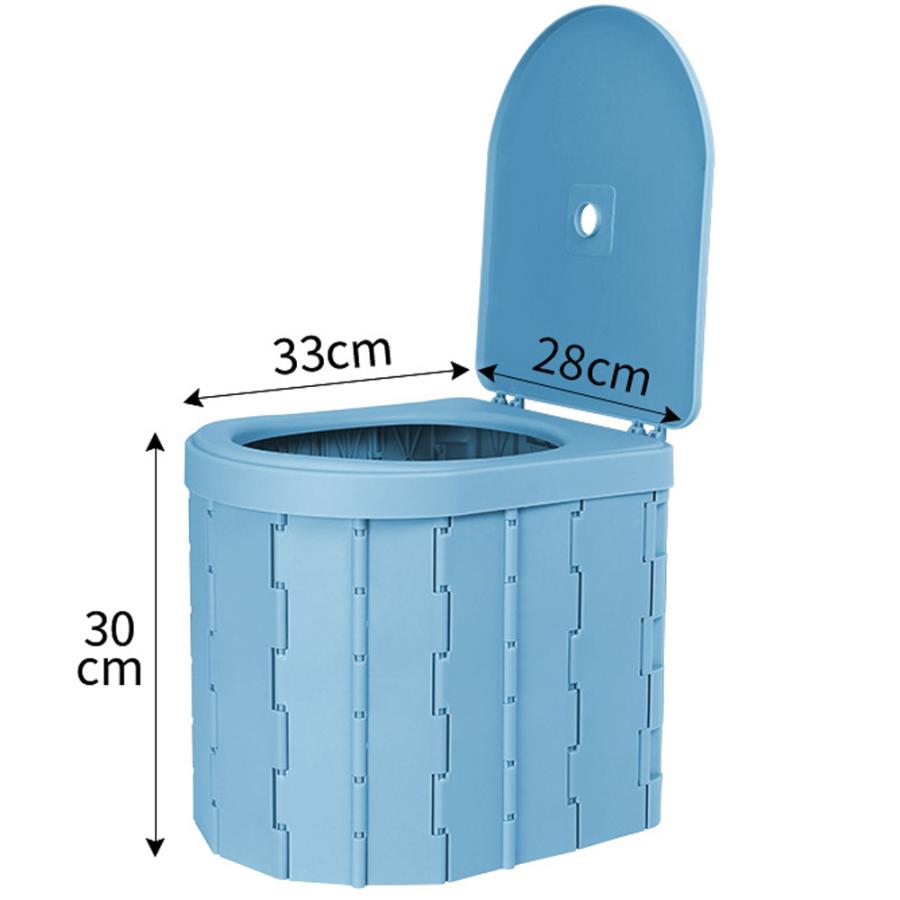 簡易トイレ 災害用トイレセット 12回分 折りたたみ式 凝固剤付 車中泊