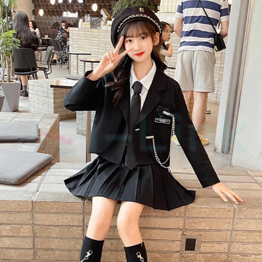 卒業式 スーツ 女の子 スカート 制服 卒服 韓国 JK フォーマル