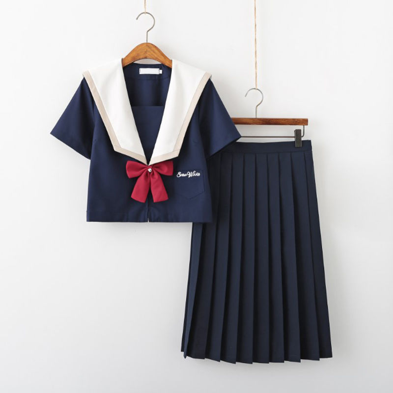 新入荷 女子jk制服 セーラー服 名古屋襟 刺繍 コスプレ衣装 コスチューム 仮装 学生服 高校生 フリルスカート 大人 入学式 発表会 文化祭 撮影 記念写真 Faerie432 ミニョンショップ 通販 Yahoo ショッピング