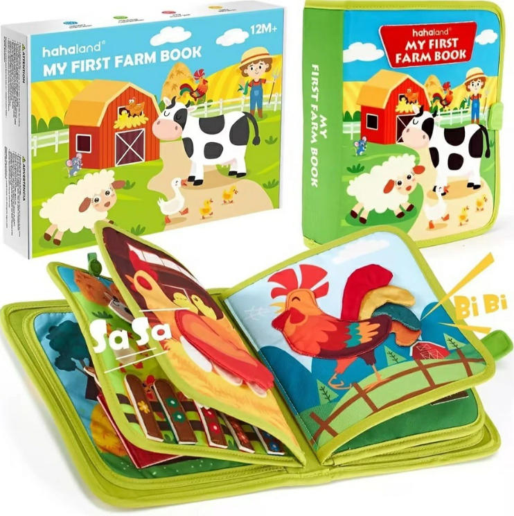 モンテッソーリ ビジーボード おもちゃ 知育おもちゃ 絵本 布絵本