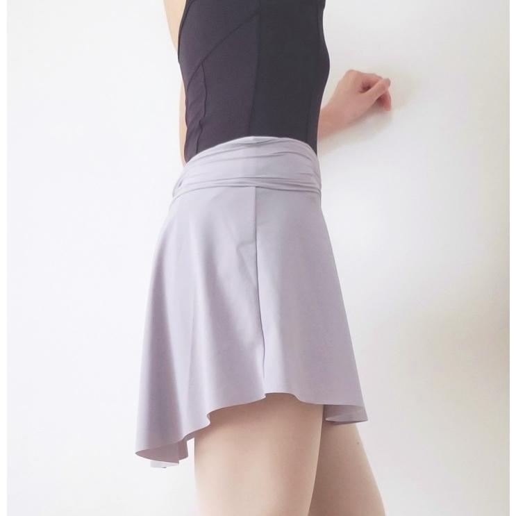 バレエ スカート ショートパンツ付き 日本製 黒 透けない スコート｜mignonballet｜14