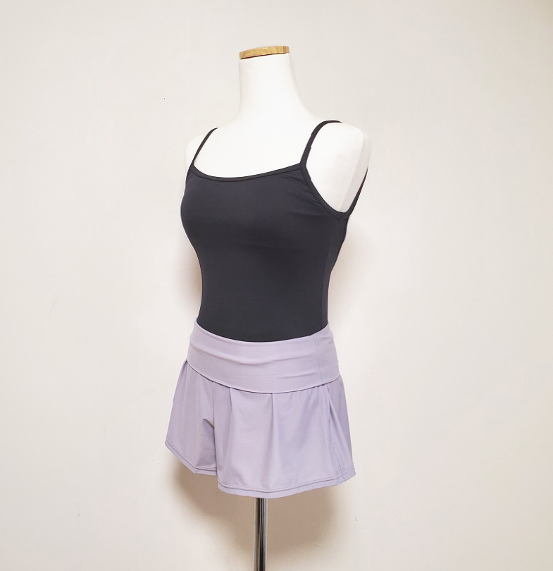 Mignon（ミニヨン） バレエ ショートパンツ 日本製 ウエストゴム 無地