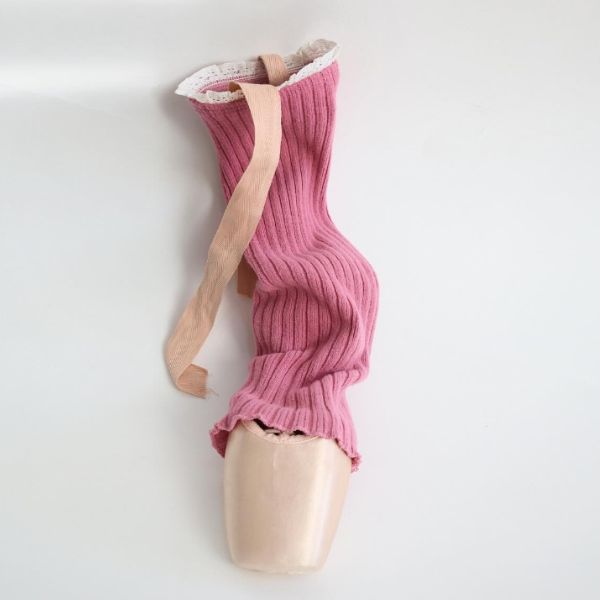 バレエ レッグウォーマー ショート 足首 おしゃれ LEVDANCE レヴダンス