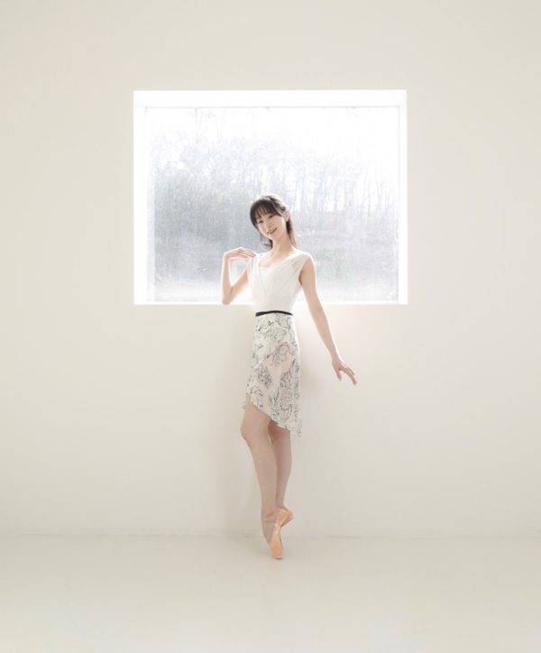 バレエ スカート 大人 イイレイル/iiLaire Lilly 花柄 巻きスカート