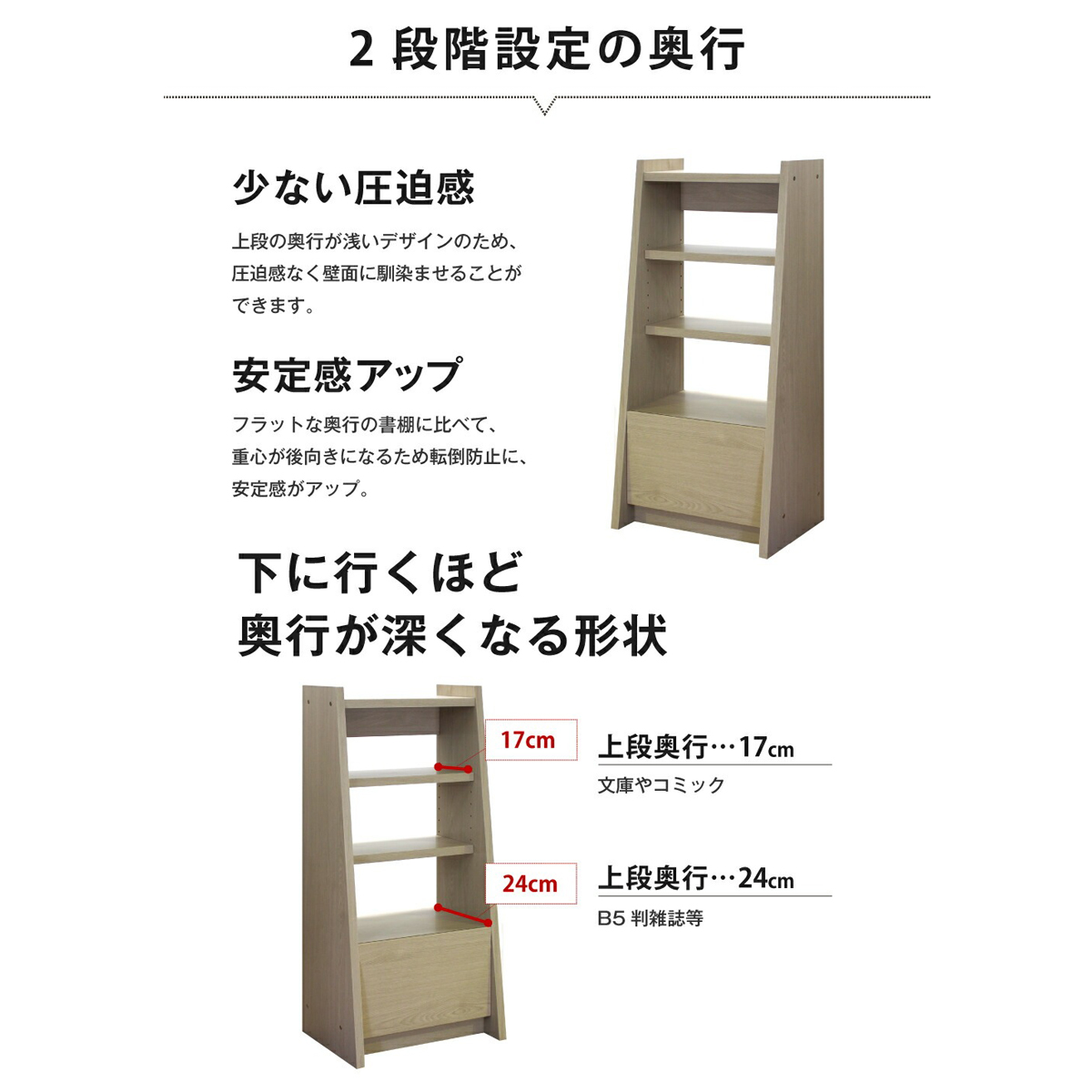 MiHAMAの家具 キッチンラック スリム カウンター下収納 薄型 オープン 