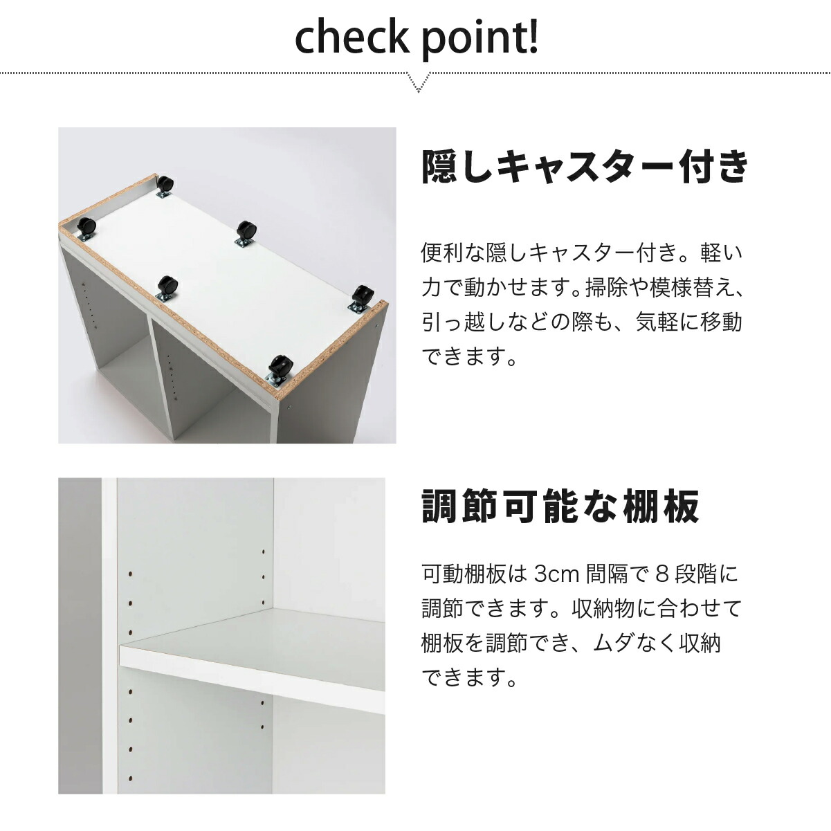 本棚 書棚 キャスター付き 低い 大容量 カウンター下 ワゴン ラック 幅150cm 奥行30cm a4 オープン 回転 リビング 書斎 絵本棚 コミック 図鑑 mihama 爆買 関連画像3