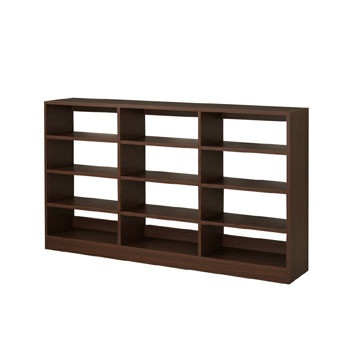 MiHAMAの家具 本棚 書棚 低い 大容量 背板なし オープン ラック カラー