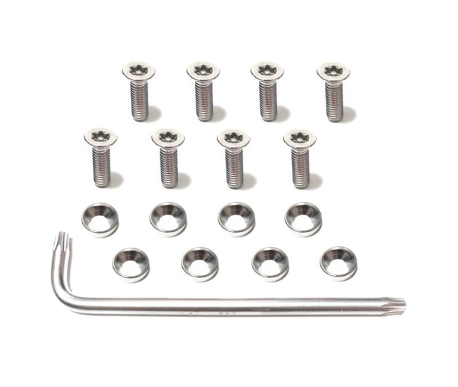 ステンレスナンバープレートボルト ナットセット 盗難防止ネジ M6 |  | 01