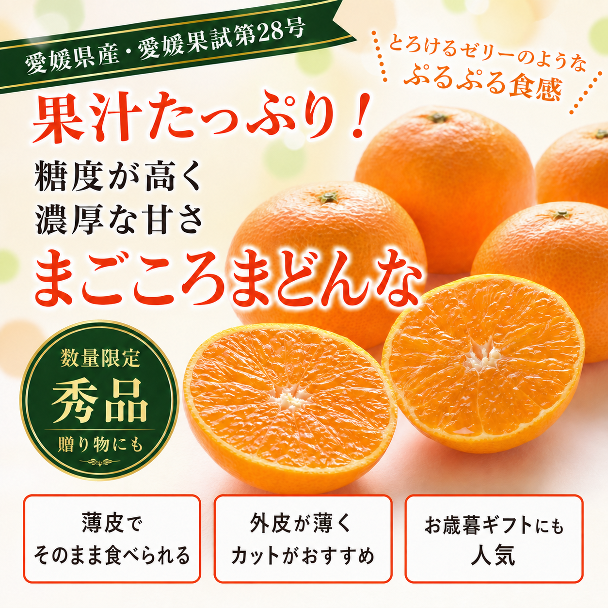 ミヤモトオレンジガーデン みかん まどんな 3kg 甘い プレゼント