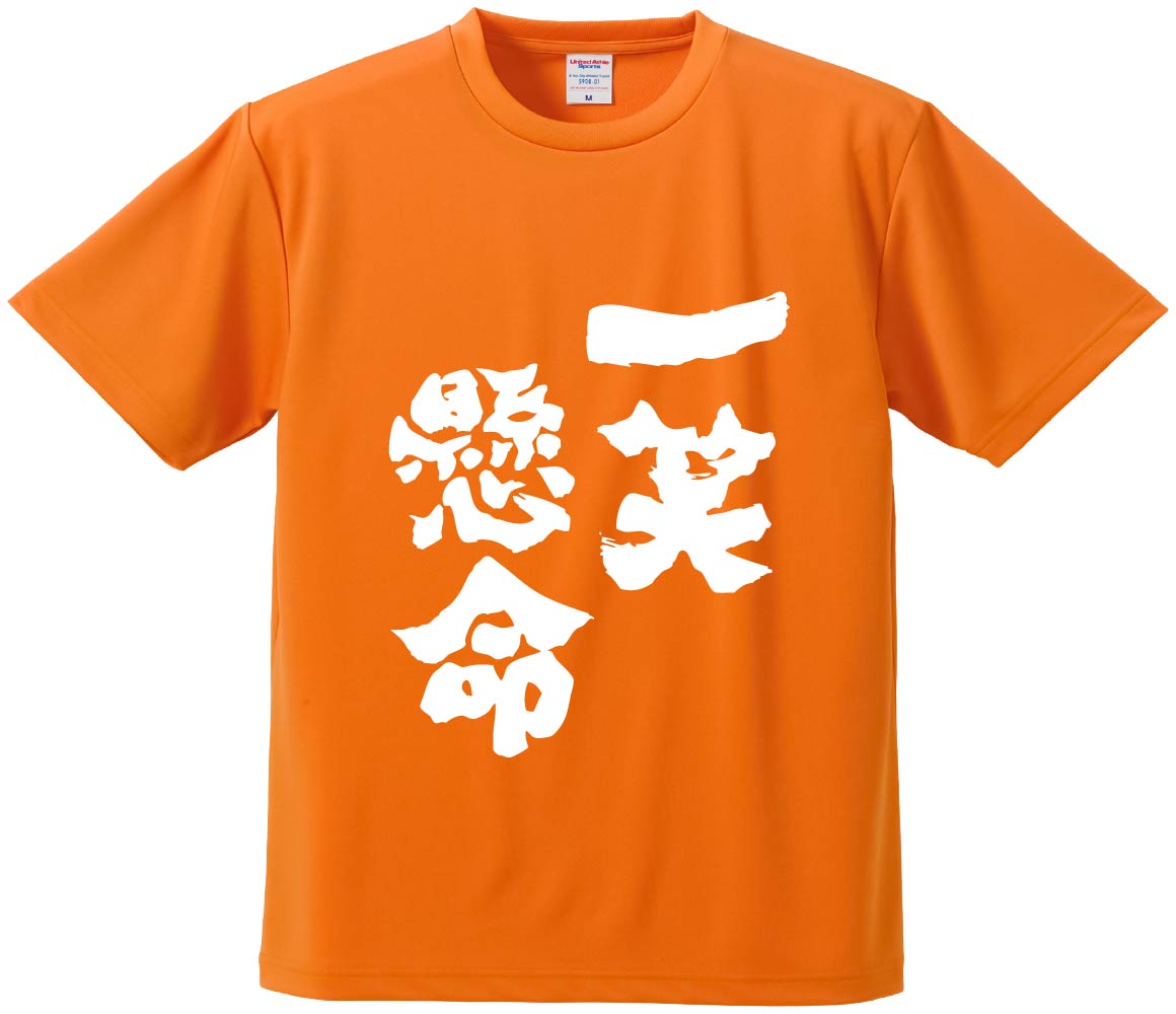 おもしろTシャツ 一笑懸命 ギフト プレゼント 面白 メンズ 半袖 無地