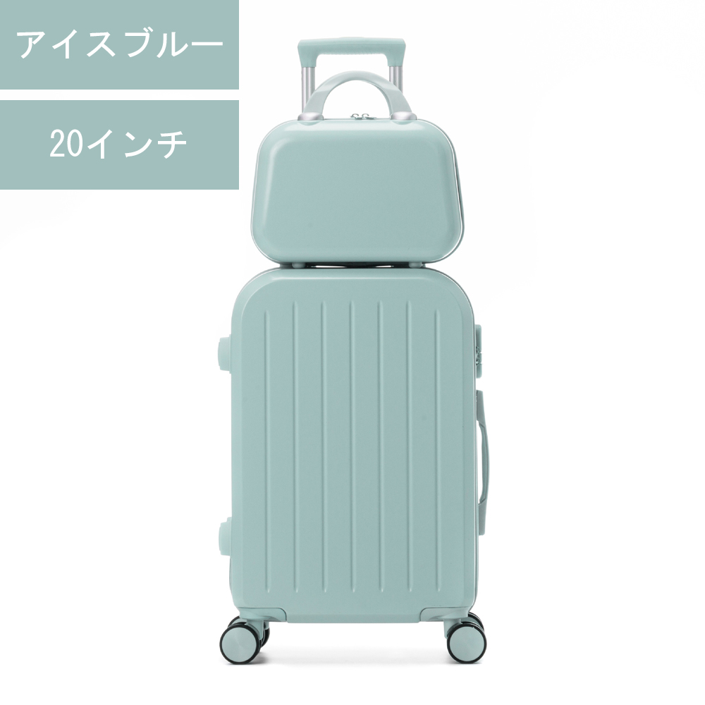スーツケース ダイヤルロック ダブルキャスター キャリーバッグ キャリーケース シンプル バッグ 超軽量｜mikazuki-shopping｜02