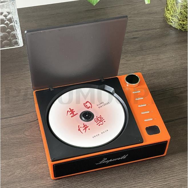ポータブルCDプレーヤー オレンジ ポータブルCDプレーヤー（色：オレンジ系）｜ポータブル